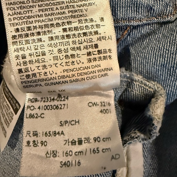 Levi's Classic Blue Jean Jacket - Picture 8 of 8